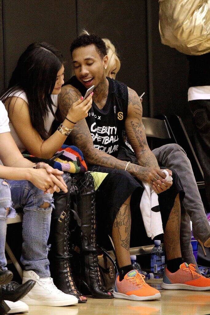 Tyga Takes Part In Black Santa Celebrity Basketball Game Benefit