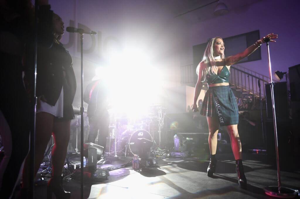 Rita Ora Performs at the Samsung and MTV Video Music Awards’ “Song of