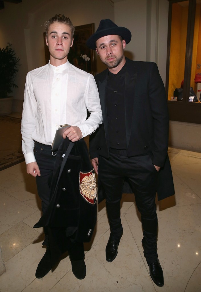 Musician Justin Bieber and guest attend the 5th Annual Sean Penn & Friends HELP HAITI HOME Gala Benefiting J/P Haitian Relief Organization at Montage Hotel on January 9, 2016 in Beverly Hills, California