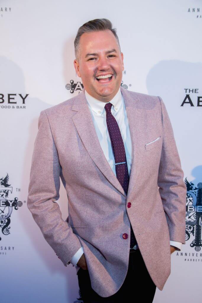 Ross Mathews attends The Abbey 25th Anniversary in West Hollywood on May 24th, 2016