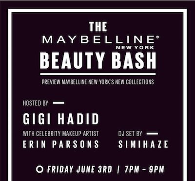 at MAYBELLINE NEW YORK CELEBRATES: THEIR LATEST COLLECTION WITH AN LA  BEAUTY BASH HOSTED BY GIGI