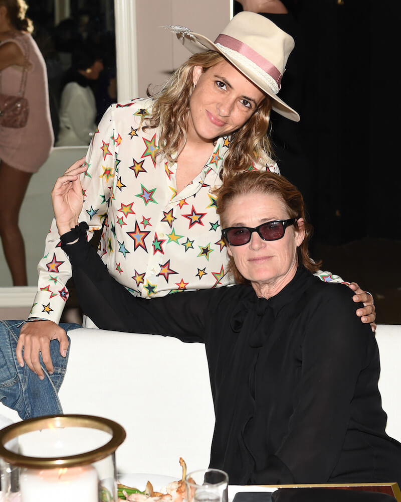 Samantha Ronson & Lisa Love at Chanel N°5 L’Eau with Lily-Rose Depp at Sunset Tower Hotel