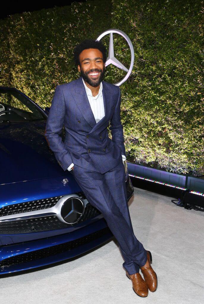 Donald Glover attends Variety and Women in Film Emmy Nominee Celebration sponsored by Mercedes Benz, Los Angeles, USA at Gracias Madre on September 16th 2016