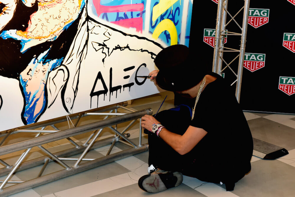 Scott Disick and Alec Monopoly celebrate The 5 year Anniversary Of