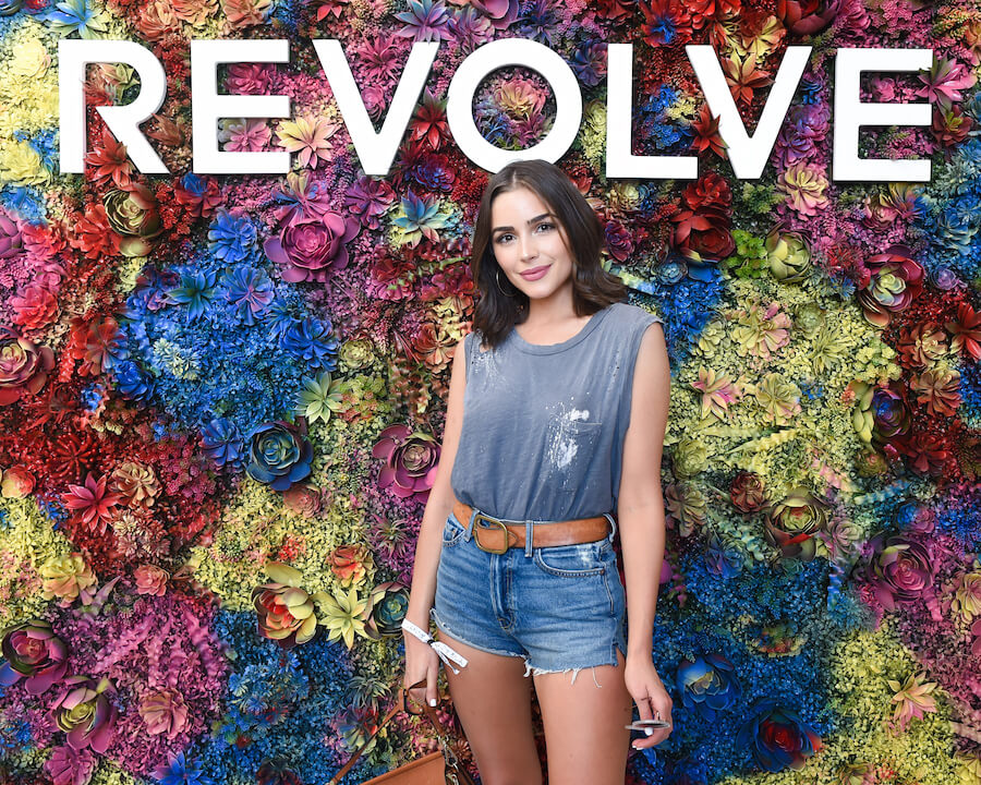 Olivia Culpo attends the #REVOLVEfestival at Merv Griffin Estate