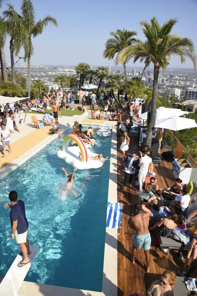 Reef kicked off Summer with a Pool Party Escape in the Hollywood Hills