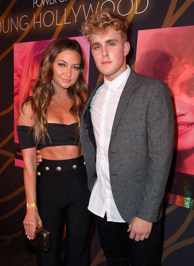 Erika Costell and Jake Paul at Variety's Power of Young Hollywood, Los Angeles, CA