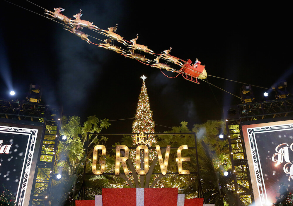 The Grove Los Angeles Christmas 2024 Schedule - Piper Brittany