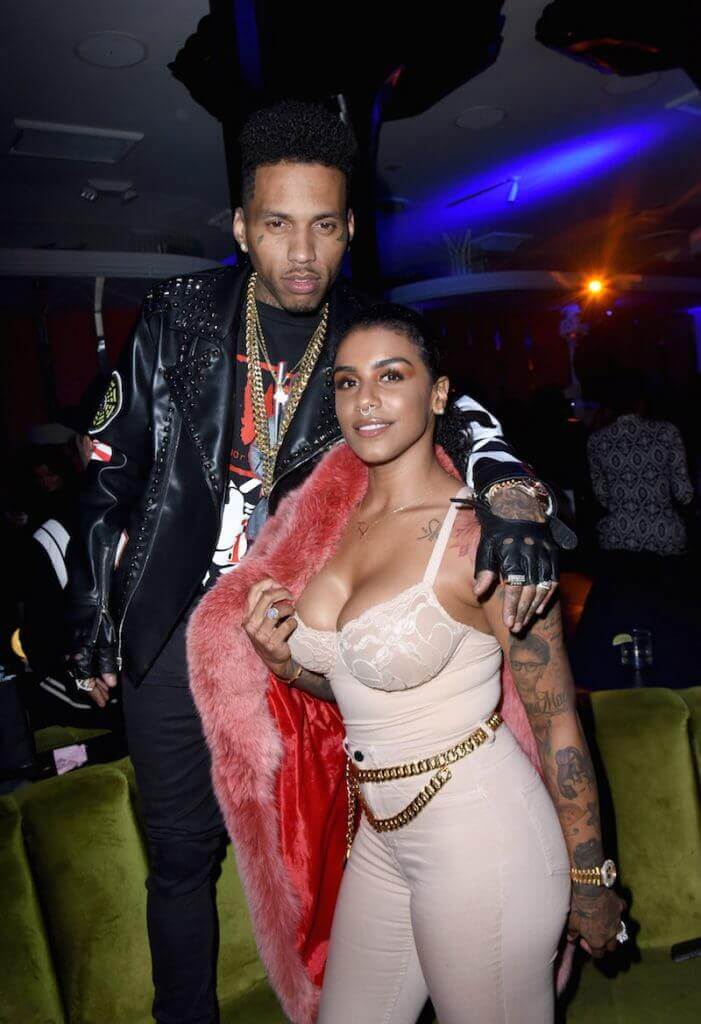 Kid Ink and Asiah Azante attend 