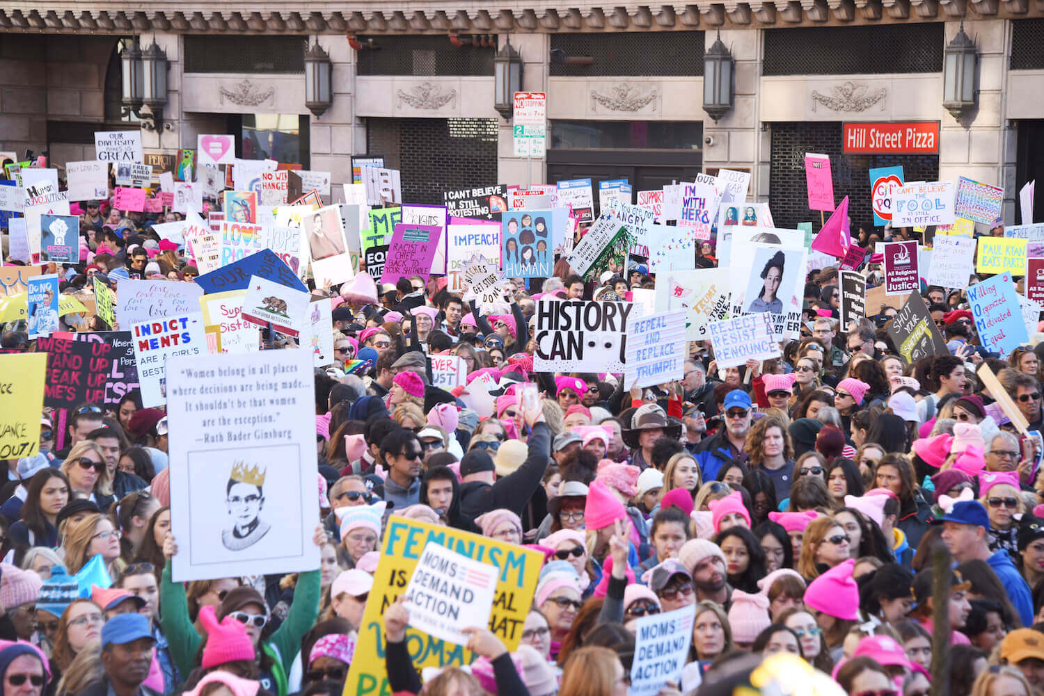 Women's March Los Angeles Brings Out Over 700K Attendees LA Guestlist