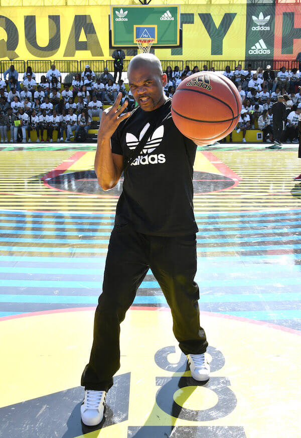 Darryl McDaniels, 'DMC' at adidas Creates 747 Warehouse St. - an event in basketball culture on February 17, 2018 in Los Angeles, California