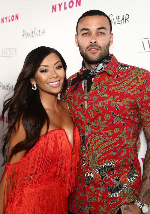 (L-R) Liane Valenzuela and Don Benjamin and attend NYLON's Annual Young Hollywood Party at Avenue Los Angeles on May 22, 2018 in Hollywood, California