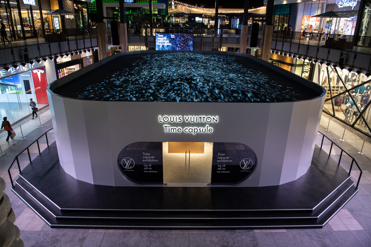 Louis Vuitton Celebrates the Opening of their Time Capsule Exhibition at Westfield Century City ...