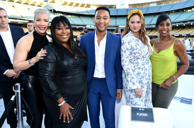 Our team at the Los Angeles Dodgers Foundation Blue Diamond Gala at Dodger  Stadium tonight. : r/Dodgers