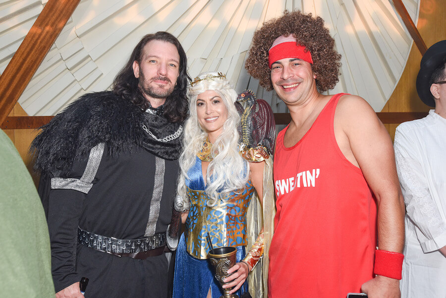 Guests attend Podwall Entertainment's 9th Annual Halloween Party Presented By Makers Mark at The Peppermint Club on October 31, 2018 in Los Angeles, California