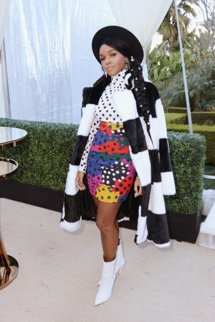 Janelle Monáe attends 2019 Roc Nation THE BRUNCH on February 9, 2019 in Los Angeles, California