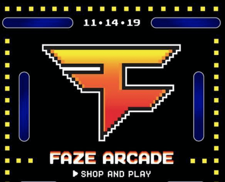 FaZe Clan Arcade Pop Up - LA Guestlist