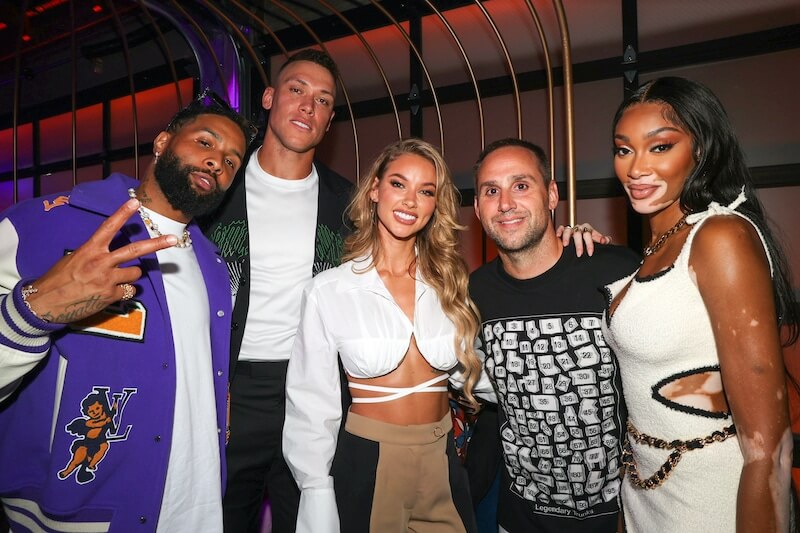 Aaron Judge Parties With Travis Scott, Harden & Embiid Before All