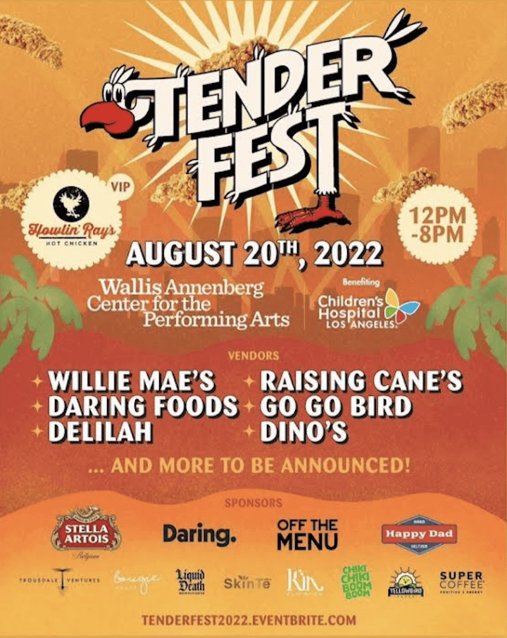 Tenderfest 2022 by Off The Menu LA Guestlist