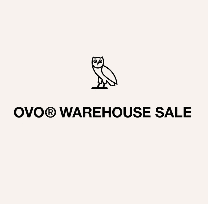 OVO® Los Angeles Warehouse Sale LA Guestlist