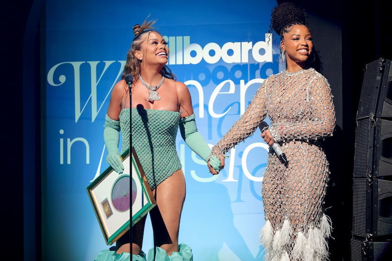 Coi Leray arrives at The 2023 Billboard Women in Music Awards held