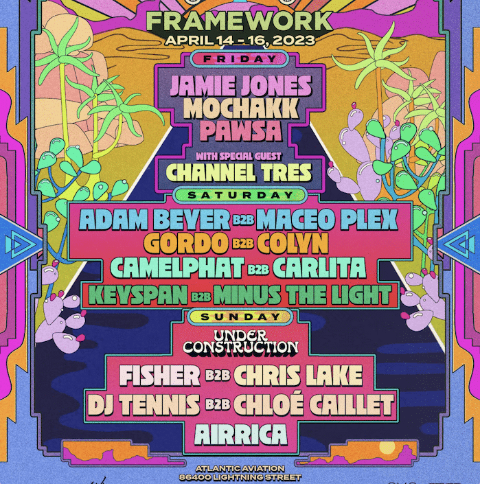 Framework in the Desert 2023 LA Guestlist