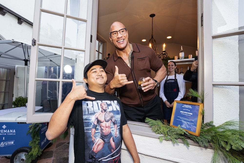 Dwayne 'The Rock' Johnson and Teremana Tequila Launch Mana Holiday House - LA Guestlist