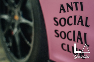 Anti Social Social Club SELF DOUBTS Opening Installation MAIN